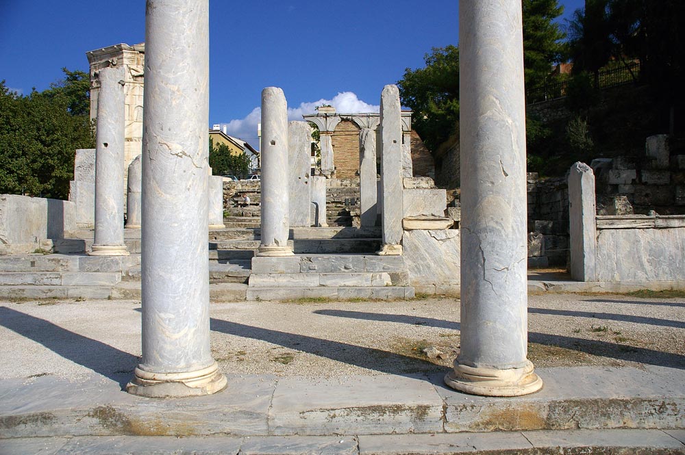Athens Approach to the Temple