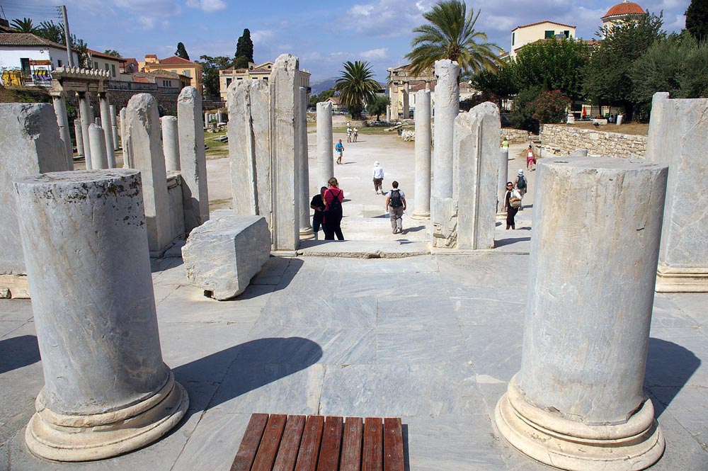 Athens Imperial cult and Roman Forum