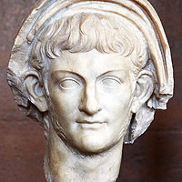 young nero as pontifex maximus